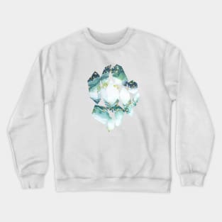 【ore】Fluorite crystals-green Crewneck Sweatshirt